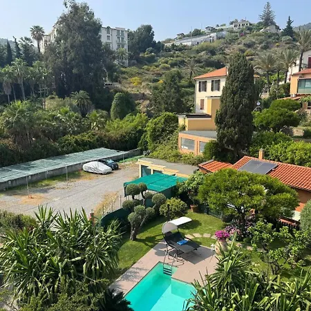 Casa Nicole Con Privata Rda Luxury Appartamento Bordighera